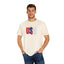Camiseta Unisex Gráfica Colorida de EE. UU.