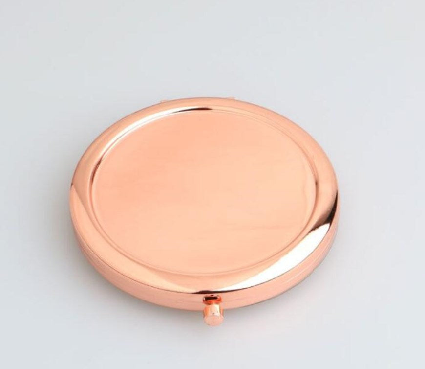 Mini Pocket Cosmetic Compact Mirror Foldable Double Sides Pocket Mirror Girl Beauty Tools - Korvel