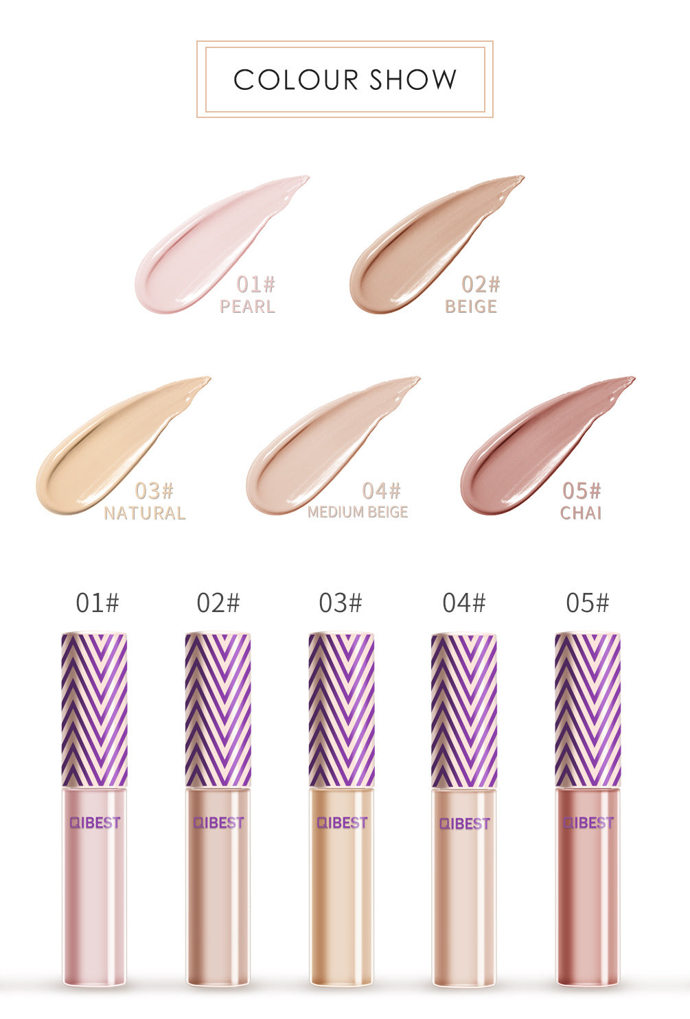 Correcteur Premium QIBEST pour une Peau Parfaite