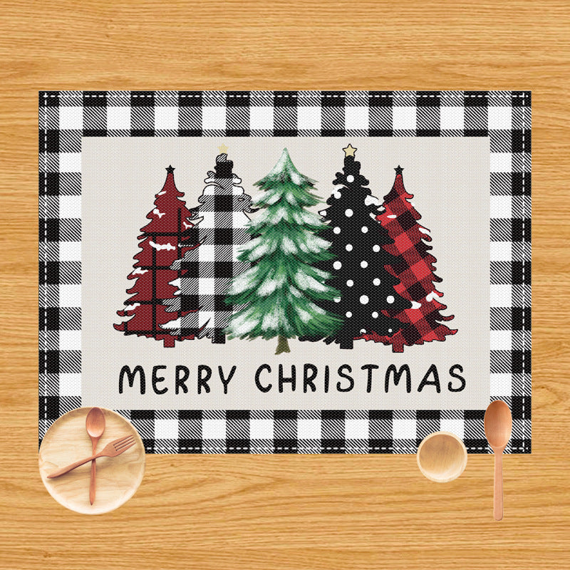 Premium Christmas Dining Mat - Heat-Insulating Table Decoration