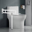 Toilet Grab Bar  Foldable Stainless for Seniors Elderly Handicap Bathroom - Korvel