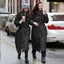 Premium Hooded Long Cotton Padded Overcoat for Women
