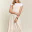 Summer Smocked Floral Ruffled Hem Cami Dress
