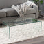 Elegant 12mm Tempered Bent Glass Coffee Table