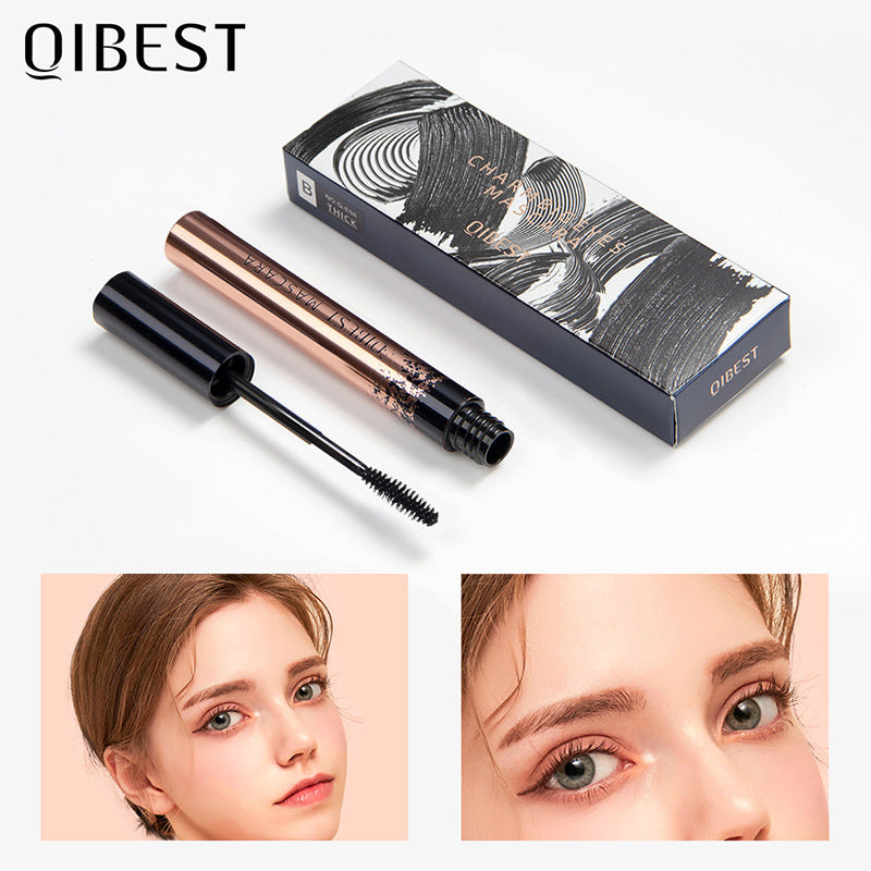 Máscara Natural Impermeable QIBEST para Pestañas Impresionantes