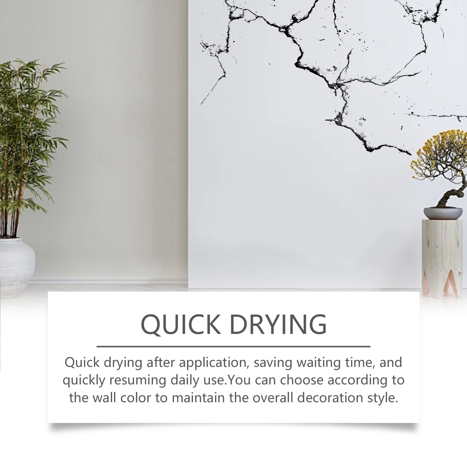 Home Wall Repair Paste, Wall Damage Scratches Dents Cracks Nail Holes Repair Wall Repair Paste - Korvel