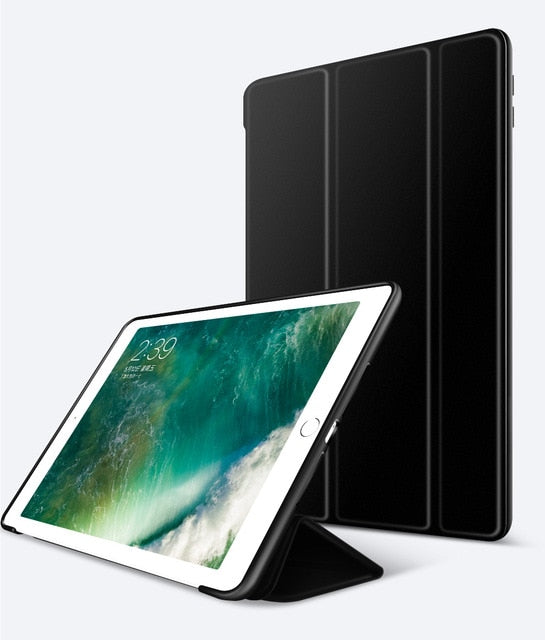 Premium iPad 9.7 Inch Case - Soft Silicone & PU Leather