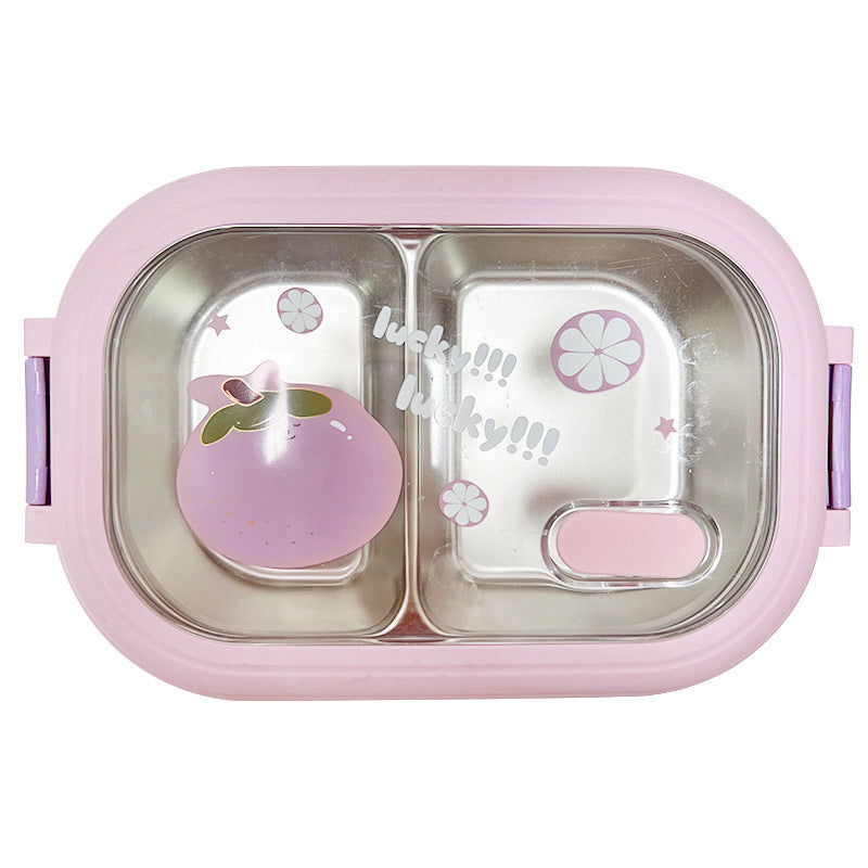 Cute portable stainless steel lunch box lunch box lunch box - Korvel