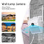 1080P Multifunctional WIFI Wireless Surveillance Outdoor Wall Light Webcam Security Camera PIR Motion Detection IP65 Waterproof - Korvel