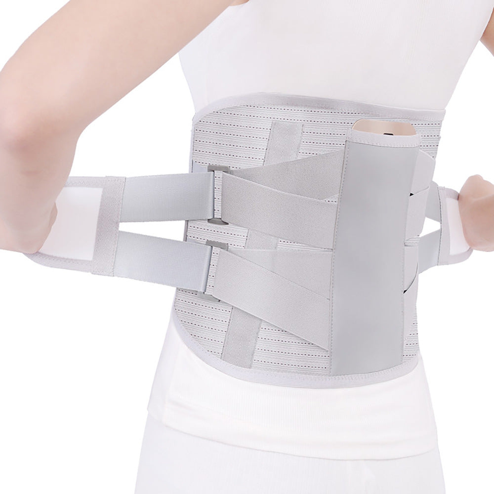 HailiCare Self-Heating Belt Lumbar Disc Herniation Magnetic Therapy Massage Widening Steel Plate Orthopedic Belt - Korvel