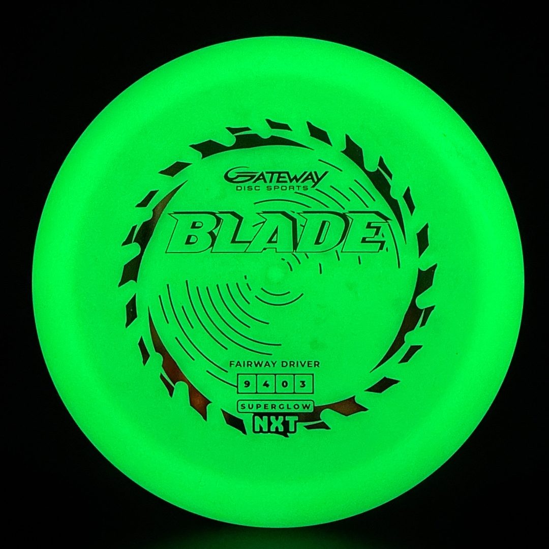 NXT Superglow Blade Disc Golf Driver
