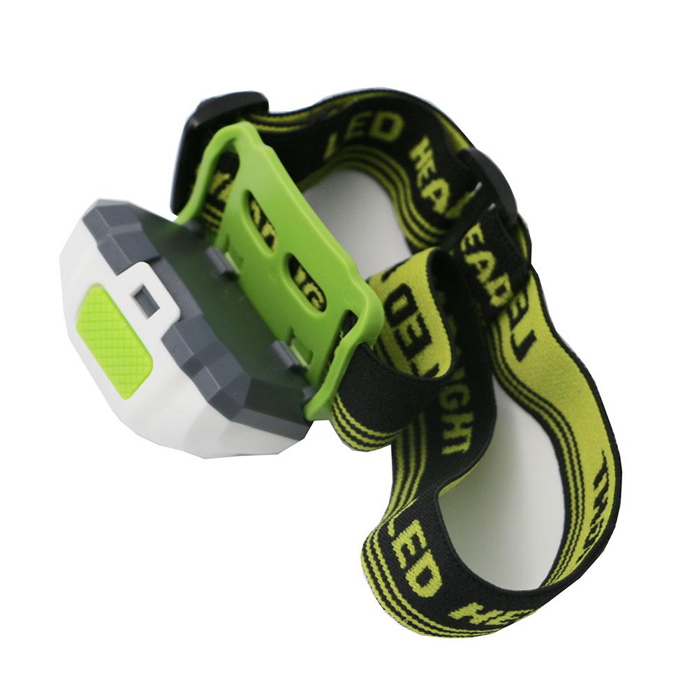 4 Modes Headlamp Waterproof LED Headlight Flashlight White + Red Torch  Use 3 x AAA - Korvel