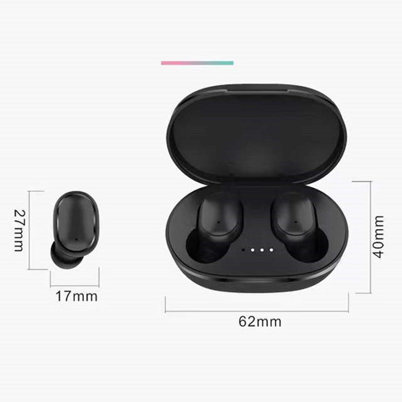 A6S Bluetooth Headset Macaron Bluetooth 5.2 Wireless TWS Earbuds Sports Mini New Headphones - Korvel