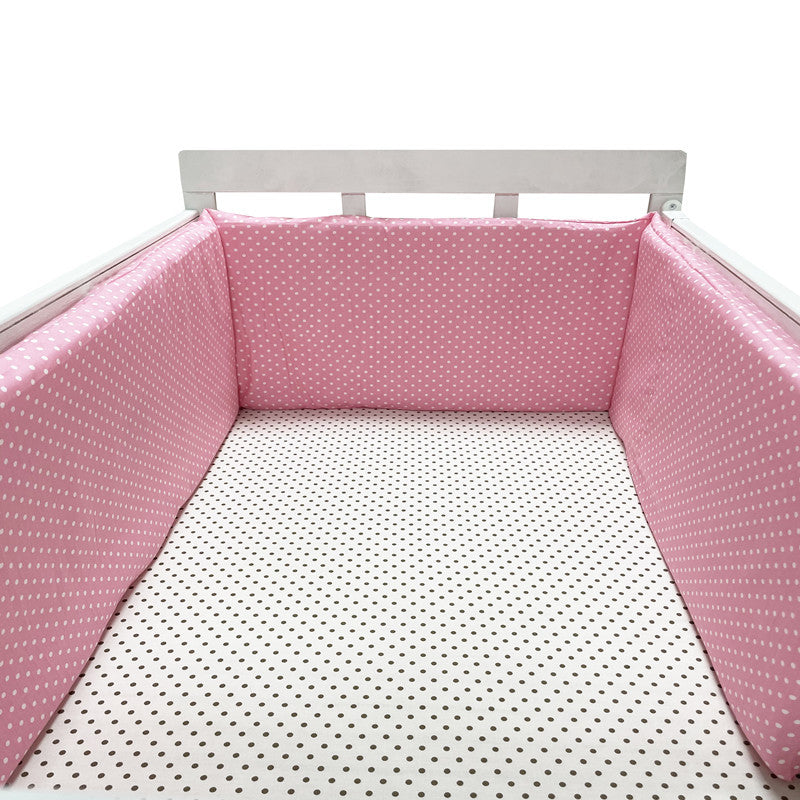 Baby Four Seasons Bed Fence Baby Children Anti fall Cotton Bed Fence Cotton Baby Bed Protective Fence - Korvel