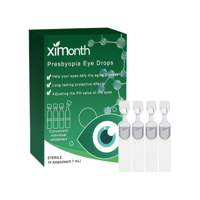 Presbyopia Eye Drops, Relieve Eye Fatigue Dry Itchy Eyes Water Acid Swelling Blurred Vision Care Solution - Korvel