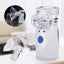 Portable Mesh Nebulizer Silent Ultrasonic Medical Steaming Inhaler USB Charging Adult Kids Respirator Humidifier Health Care - Korvel