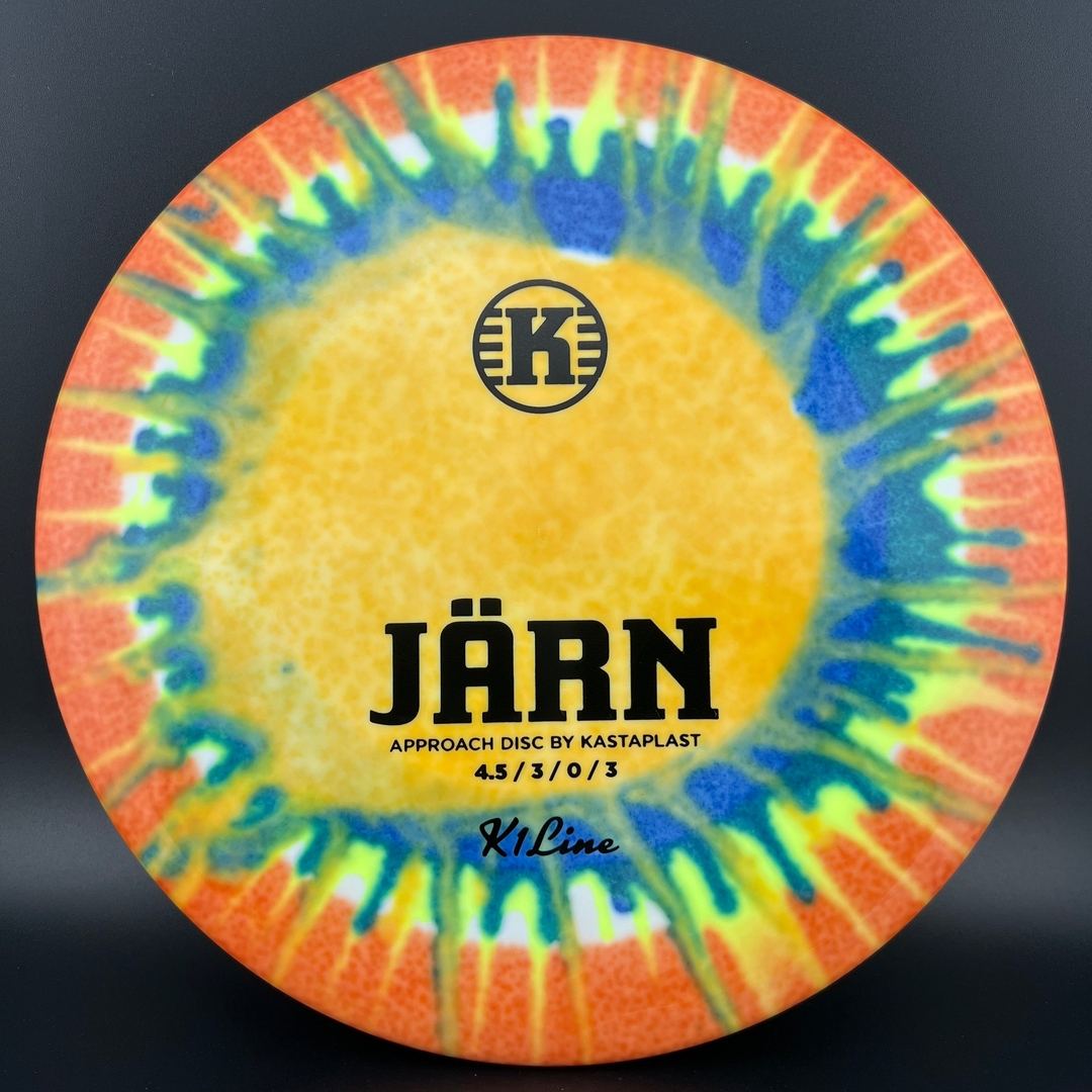 K1 Jarn - 2022 Stickered Run - Dyed Disc Golf Disc