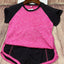 Ensemble T-shirt de fitness et shorts de gym pour enfants