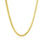 14k Yellow Gold Diamond Cut Round Franco Chain - 3.1mm