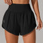 Shorts Actifs Taille Haute avec Poches