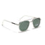 Lunettes de soleil carrées polygonales polarisées