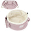 Large Capacity Barrel Drawstring Makeup Bag for Women