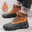 Botas de Nieve Impermeables con Cordones para Hombres y Mujeres