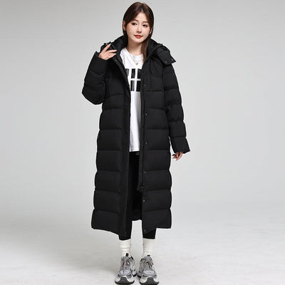 Premium Waterproof Down Jacket with Fur Collar