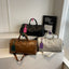 PU Embossed Travel Bag - Women's Large Capacity