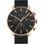 Montre Obaku Havn pour homme - Cadran noir élégant