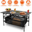 Mesa de Camping Plegable GBruno - Mesa Portátil para Exterior
