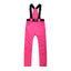 Women Men Ski Pants Brands Outdoor Sports Suspenders Windproof Waterproof Trousers - Korvel