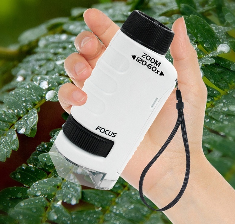 Portable Handheld Microscope for Young Scientists