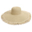 Big Brim Beach Sun Hat - Women's Woven Straw Hat