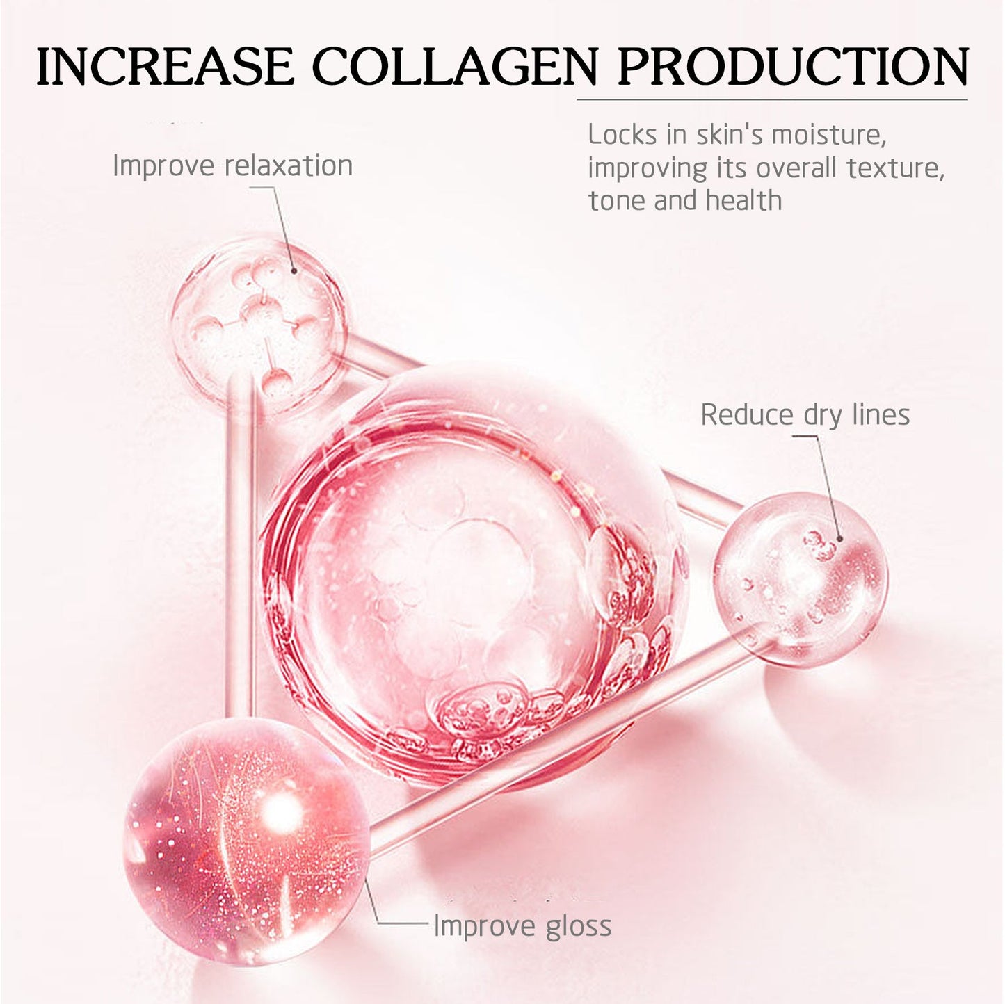 4 In 1 Face Serum Lighten Fine Lines Moisturizing Hydrating Firming And Moisturizing Skin Serum - Korvel