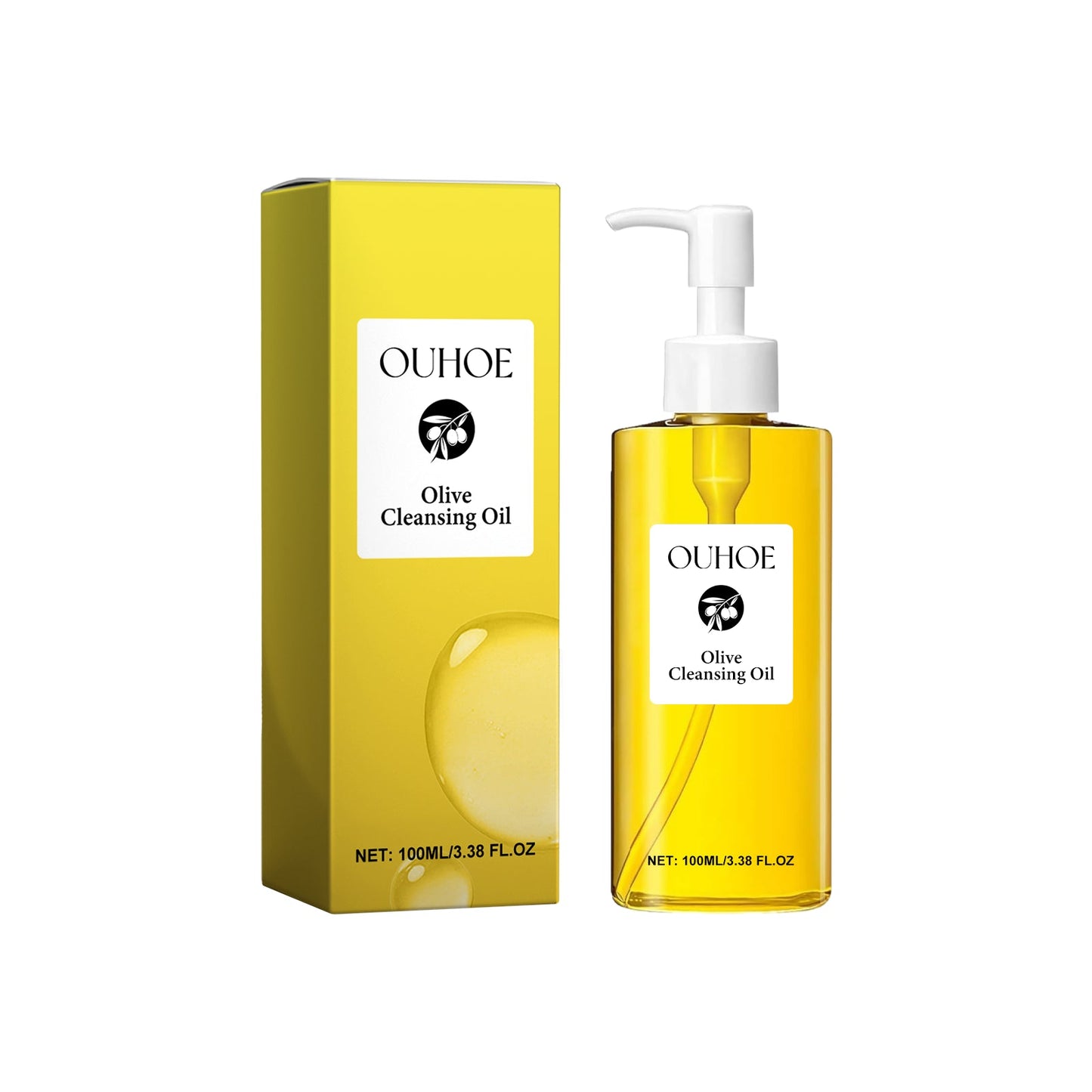 Olive Cleansing Oil Gently Moisturizes Skin And Cleans Face And Lips With Olive Cleansing Oil - Korvel