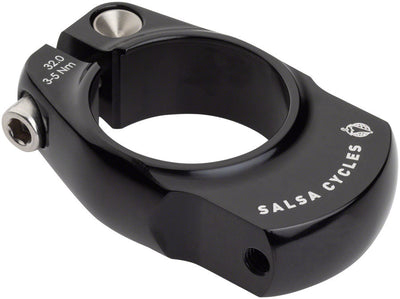 Abrazadera de asiento Salsa Rack-Lock - 32.0mm atornillable negra