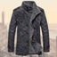 Chaqueta Bomber de Cuero de Piel de Hombre