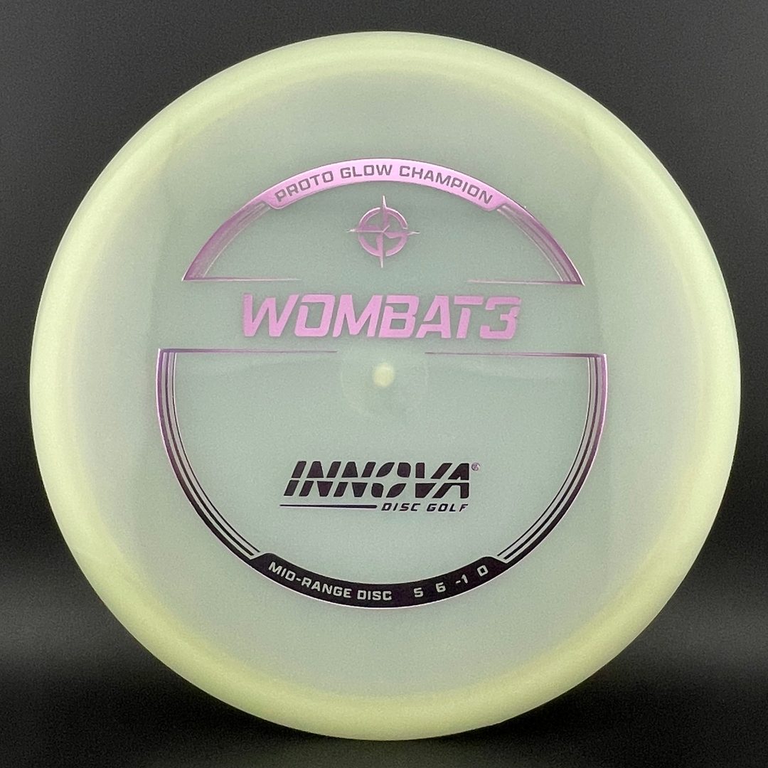 Proto Glow Champion Wombat3 Disco de Golf