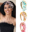 Fashionable leopard print fabric flower headband - Korvel