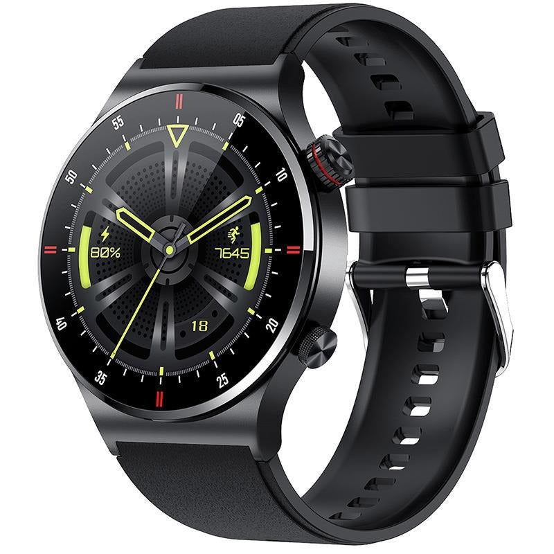 QW33 Smart Watch ECG+PPG Music Player Pedometer Bluetooth Call Smart Watch - Korvel