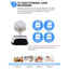 Baby Monitor Portable WiFi IP Camera 720P HD Wireless Smart Baby Camera Audio Video Record Surveillance Home Security Camera - Korvel