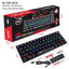 Mechanical 61 keyboard wired blue axis office keyboard gaming gaming illuminated RGB mechanical keyboard - Korvel