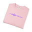 Camiseta Unisex Minimalista de Concienciación sobre la Epilepsia con Onda EEG - Diseño Púrpura