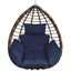 Premium Egg Chair Cushion with Headrest for Ultimate Comfort