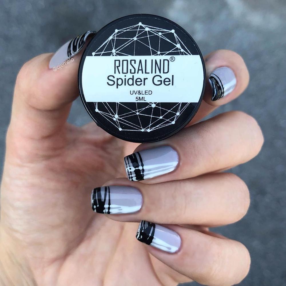 ROSALIND Gel Spider Line Nail Art Polish - 5ml