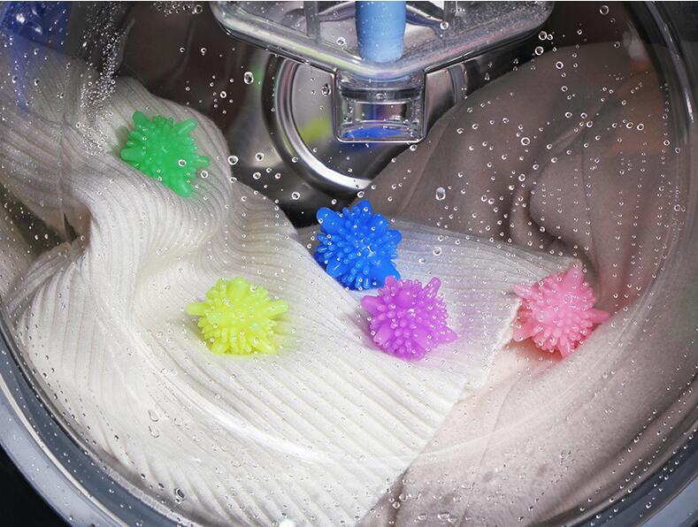 6Pcs/lot Anti-winding Laundry Ball Home Washing Machine Solid Cleaning Ball Super Strong Decontamination Laundry Ball GYH - Korvel