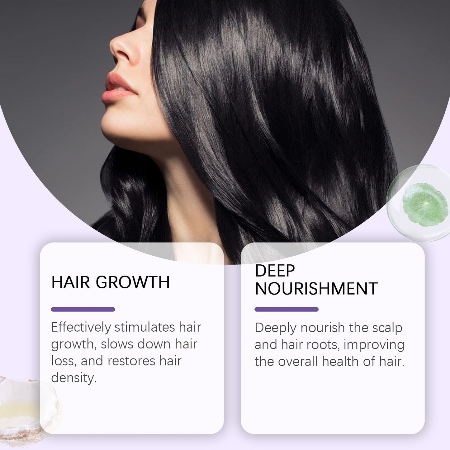 Hair Essence, Moisturizes And Nourishes Hair, Softens And Improves Hair Quality - Korvel
