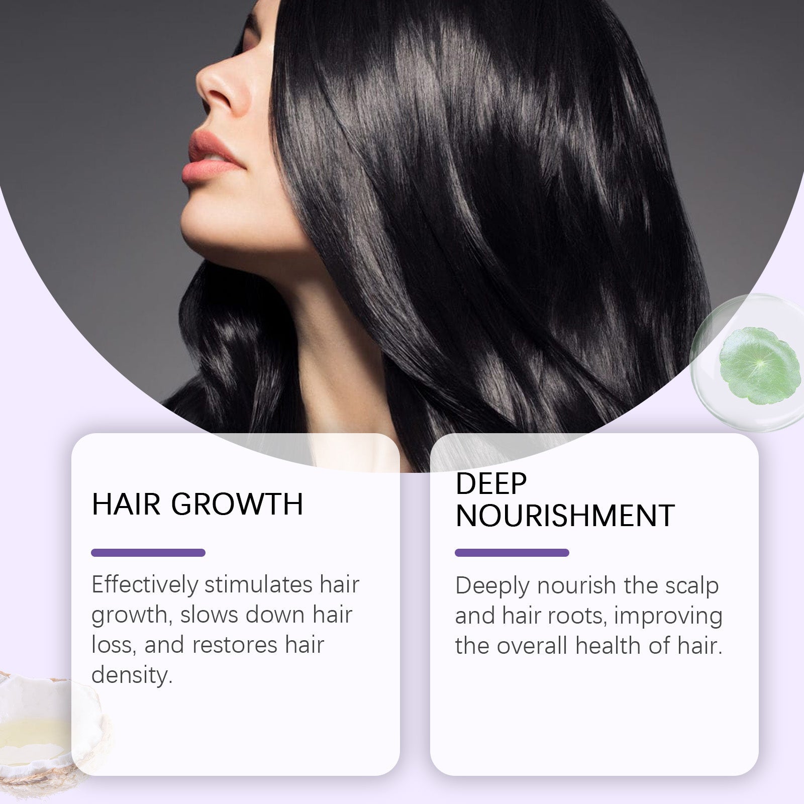 Hair Essence, Moisturizes And Nourishes Hair, Softens And Improves Hair Quality - Korvel