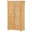 Premium Wooden Garden Shed - 3-Tier Outdoor Storage Cabinet